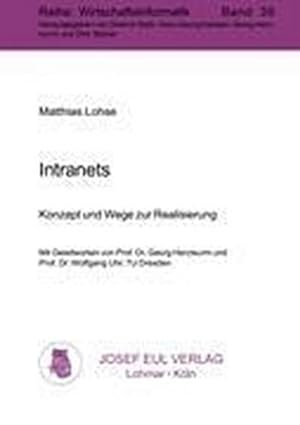 Seller image for Intranets for sale by BuchWeltWeit Ludwig Meier e.K.
