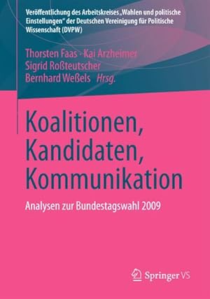 Immagine del venditore per Koalitionen, Kandidaten, Kommunikation venduto da BuchWeltWeit Ludwig Meier e.K.