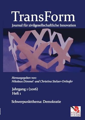 Seller image for TransForm - Journal fr zivilgesellschaftliche Innovation for sale by BuchWeltWeit Ludwig Meier e.K.