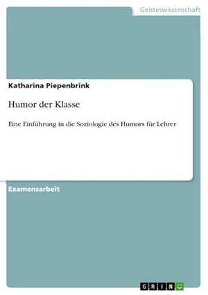 Seller image for Humor der Klasse for sale by BuchWeltWeit Ludwig Meier e.K.