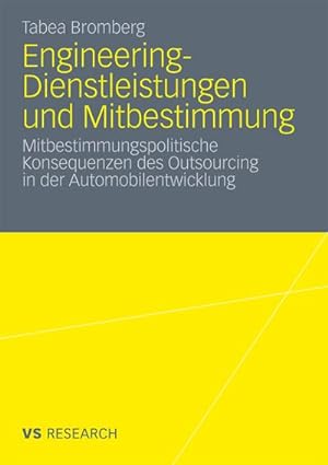 Seller image for Engineering-Dienstleistungen und Mitbestimmung for sale by BuchWeltWeit Ludwig Meier e.K.
