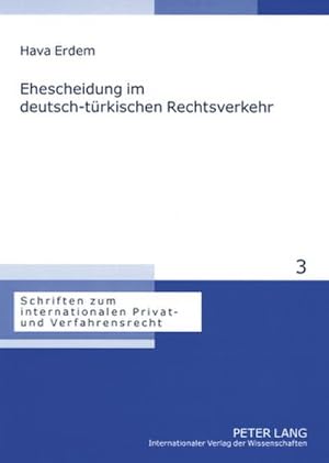 Image du vendeur pour Ehescheidung im deutsch-trkischen Rechtsverkehr mis en vente par BuchWeltWeit Ludwig Meier e.K.