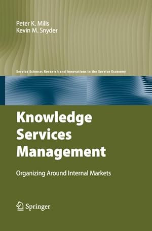 Immagine del venditore per Knowledge Services Management venduto da BuchWeltWeit Ludwig Meier e.K.