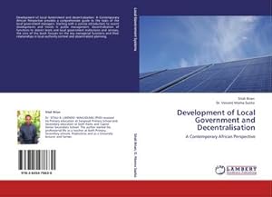 Seller image for Development of Local Government and Decentralisation for sale by BuchWeltWeit Ludwig Meier e.K.