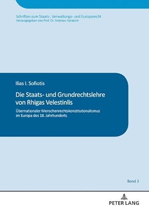Image du vendeur pour Die Staats- und Grundrechtslehre von Rhigas Velestinlis mis en vente par BuchWeltWeit Ludwig Meier e.K.
