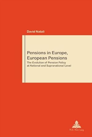 Bild des Verkufers fr Pensions in Europe, European Pensions zum Verkauf von BuchWeltWeit Ludwig Meier e.K.