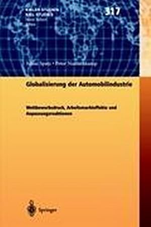 Seller image for Globalisierung der Automobilindustrie for sale by BuchWeltWeit Ludwig Meier e.K.