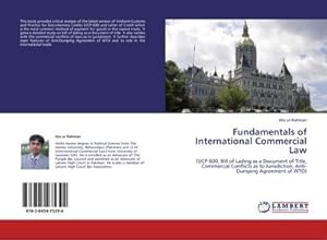 Seller image for Fundamentals of International Commercial Law for sale by BuchWeltWeit Ludwig Meier e.K.