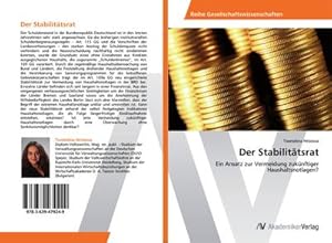Bild des Verkufers fr Der Stabilittsrat zum Verkauf von BuchWeltWeit Ludwig Meier e.K.