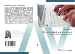 Image du vendeur pour Direktmarketing im Internet mis en vente par BuchWeltWeit Ludwig Meier e.K.