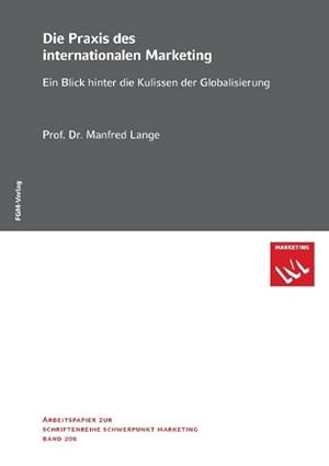 Seller image for Die Praxis des internationalen Marketing for sale by BuchWeltWeit Ludwig Meier e.K.