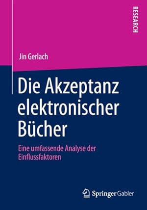 Seller image for Die Akzeptanz elektronischer Bcher for sale by BuchWeltWeit Ludwig Meier e.K.
