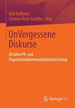 Seller image for UnVergessene Diskurse for sale by BuchWeltWeit Ludwig Meier e.K.