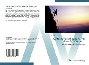 Immagine del venditore per Wirtschaftlichkeitsanalyse eines QM-Systems venduto da BuchWeltWeit Ludwig Meier e.K.