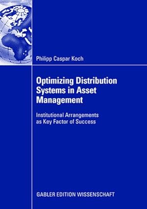 Seller image for Optimizing Distribution Systems in Asset Management for sale by BuchWeltWeit Ludwig Meier e.K.