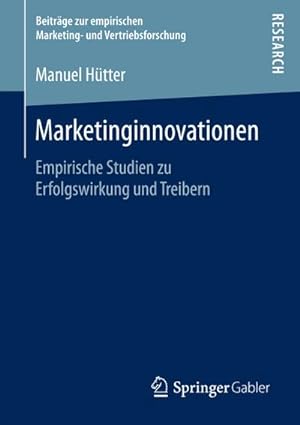 Seller image for Marketinginnovationen for sale by BuchWeltWeit Ludwig Meier e.K.