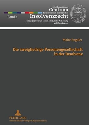 Bild des Verkufers fr Die zweigliedrige Personengesellschaft in der Insolvenz zum Verkauf von BuchWeltWeit Ludwig Meier e.K.