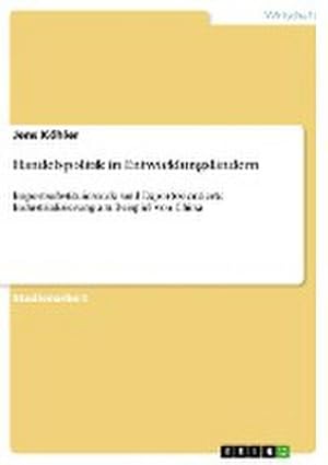 Seller image for Handelspolitik in Entwicklungslndern for sale by BuchWeltWeit Ludwig Meier e.K.