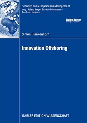 Bild des Verkufers fr Innovation Offshoring zum Verkauf von BuchWeltWeit Ludwig Meier e.K.