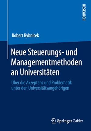 Immagine del venditore per Neue Steuerungs- und Managementmethoden an Universitten venduto da BuchWeltWeit Ludwig Meier e.K.