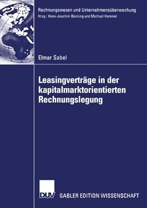 Immagine del venditore per Leasingvertrge in der kapitalmarktorientierten Rechnungslegung venduto da BuchWeltWeit Ludwig Meier e.K.