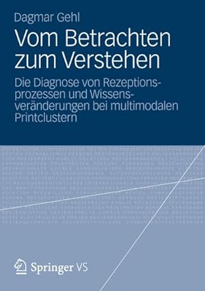 Seller image for Vom Betrachten zum Verstehen for sale by BuchWeltWeit Ludwig Meier e.K.