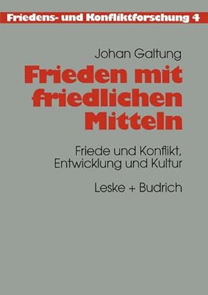 Image du vendeur pour Frieden mit friedlichen Mitteln mis en vente par BuchWeltWeit Ludwig Meier e.K.