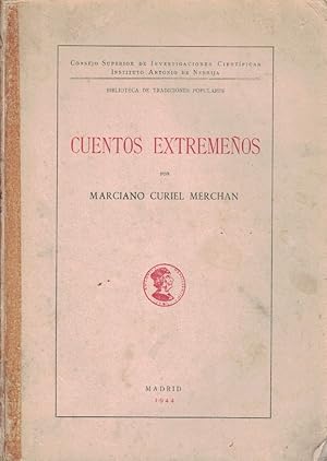 Seller image for CUENTOS EXTREMEOS for sale by Librera Torren de Rueda