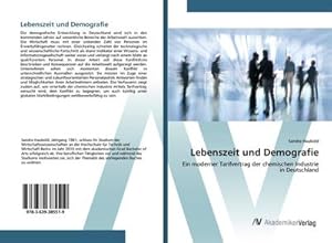 Immagine del venditore per Lebenszeit und Demografie venduto da BuchWeltWeit Ludwig Meier e.K.
