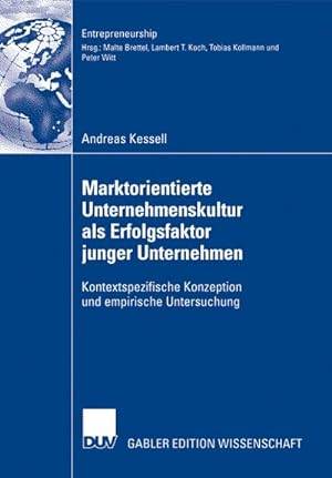 Imagen del vendedor de Marktorientierte Unternehmenskultur als Erfolgsfaktor junger Unternehmen a la venta por BuchWeltWeit Ludwig Meier e.K.
