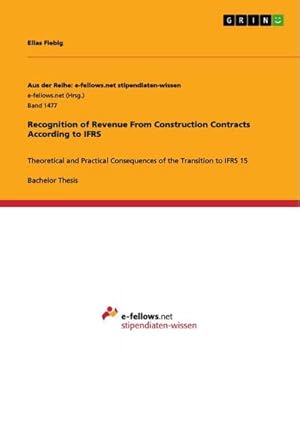 Seller image for Recognition of Revenue From Construction Contracts According to IFRS for sale by BuchWeltWeit Ludwig Meier e.K.