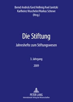 Seller image for Die Stiftung for sale by BuchWeltWeit Ludwig Meier e.K.