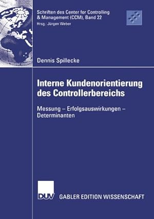 Seller image for Interne Kundenorientierung des Controllerbereichs for sale by BuchWeltWeit Ludwig Meier e.K.