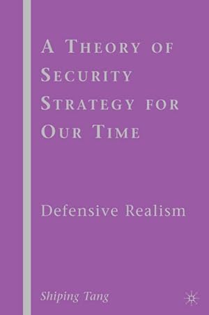 Imagen del vendedor de A Theory of Security Strategy for Our Time a la venta por BuchWeltWeit Ludwig Meier e.K.