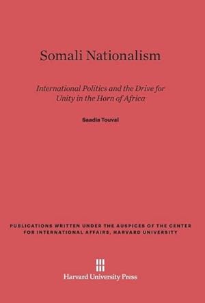 Seller image for Somali Nationalism for sale by BuchWeltWeit Ludwig Meier e.K.