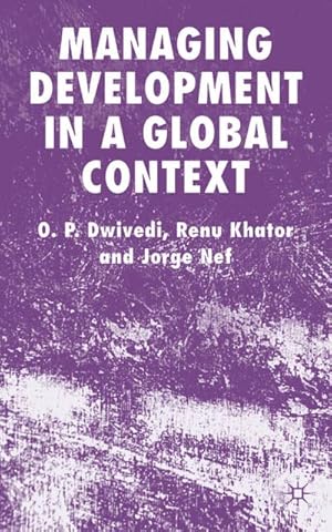 Immagine del venditore per Managing Development in a Global Context venduto da BuchWeltWeit Ludwig Meier e.K.