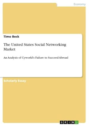 Seller image for The United States Social Networking Market for sale by BuchWeltWeit Ludwig Meier e.K.