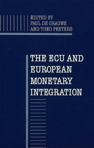 Immagine del venditore per The ECU and European Monetary Integration venduto da BuchWeltWeit Ludwig Meier e.K.