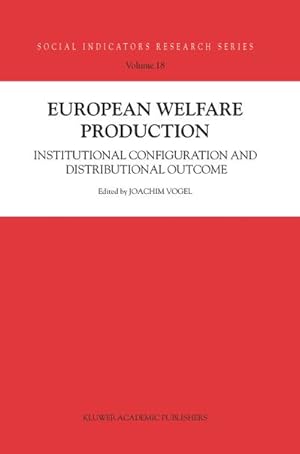 Seller image for European Welfare Production for sale by BuchWeltWeit Ludwig Meier e.K.