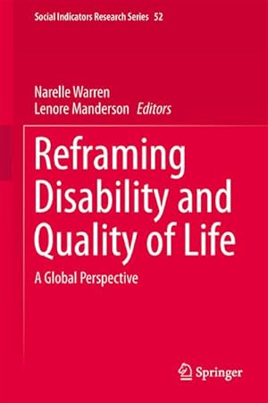 Seller image for Reframing Disability and Quality of Life for sale by BuchWeltWeit Ludwig Meier e.K.