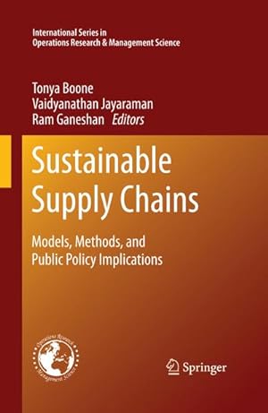 Seller image for Sustainable Supply Chains for sale by BuchWeltWeit Ludwig Meier e.K.