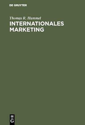 Immagine del venditore per Internationales Marketing venduto da BuchWeltWeit Ludwig Meier e.K.