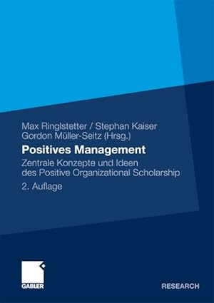Bild des Verkufers fr Positives Management zum Verkauf von BuchWeltWeit Ludwig Meier e.K.