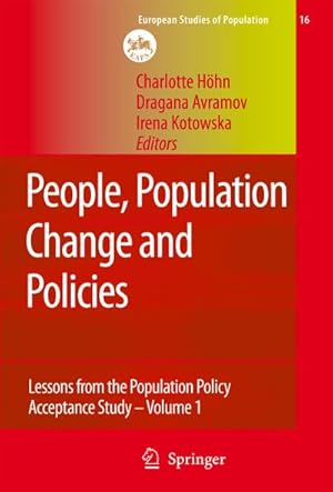 Image du vendeur pour People, Population Change and Policies mis en vente par BuchWeltWeit Ludwig Meier e.K.