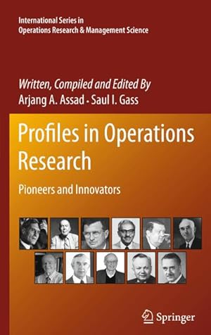 Imagen del vendedor de Profiles in Operations Research a la venta por BuchWeltWeit Ludwig Meier e.K.