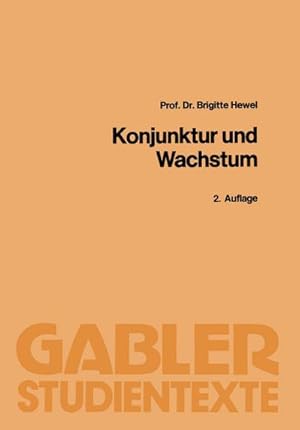 Imagen del vendedor de Konjunktur und Wachstum a la venta por BuchWeltWeit Ludwig Meier e.K.