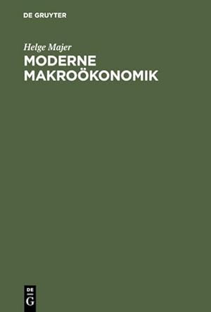 Imagen del vendedor de Moderne Makrokonomik a la venta por BuchWeltWeit Ludwig Meier e.K.