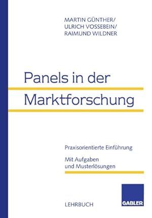 Bild des Verkufers fr Panels in der Marktforschung zum Verkauf von BuchWeltWeit Ludwig Meier e.K.