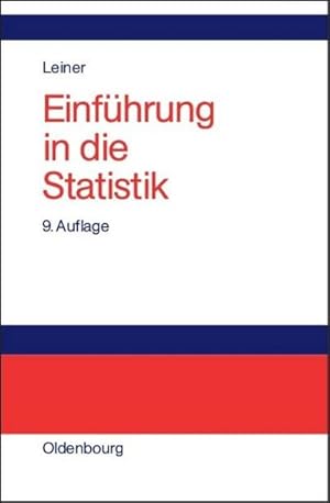 Imagen del vendedor de Einfhrung in die Statistik a la venta por BuchWeltWeit Ludwig Meier e.K.