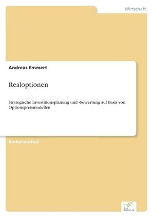Seller image for Realoptionen for sale by BuchWeltWeit Ludwig Meier e.K.